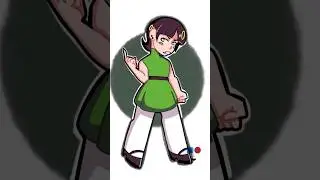 Buttercup Powerpuff Girls Speed Paint #art#cart #cartoonnetwork #illustrationnation #digitalart#fan