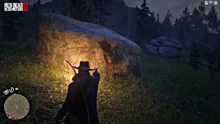 Red Dead Redemption 2-Using Revive Gun On Torso And Looting
