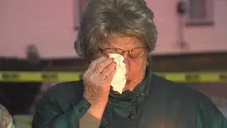 More than 100 people gather for vigil to honor and remember Doyle & Lilian Chumney