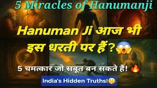 हनुमान जी के 5 चमत्कार जो आज भी हो रहे हैं! 😱🔥 Miracles or Mystery? Aaj bhi zinda hai Ram Bhakt?🔥 🔱🙏