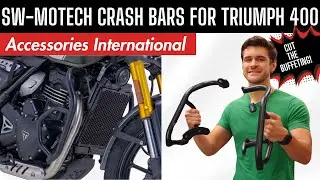 Защитные дуги Sw-Motech для Triumph Speed ​​400/Scrambler 400X 2024+ (SBL.11.616.10000/B) | Обзор