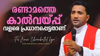 വിശ്വാസത്തിന്റെ രണ്ടാം കാൽവയ്പ്പ് The second step matters Fr. Jince Cheenkallel HGN