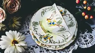 【Sunshine Antiques】20251209 Aynsley - RdNo.783598 英國骨瓷下午茶杯組 G.26