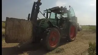 Kuub-kisten rijden met fendt 310 | FarmCraft