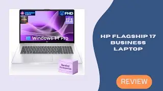 HP Flagship 17 Business Laptop | Ryzen 5 7430U, 64GB RAM, 2TB SSD