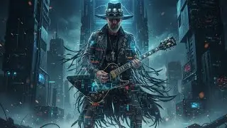 LUCION - Ashes of the Upload (Official Industrial Rock Video)