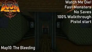 КРОВАВЫЙ ХРАМ [] Doom 64: The Bleeding [Watch Me Die 100% + fast monsters]