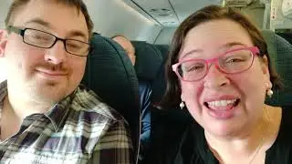 Denis and Jill on our way to #AACR19 #AACRSSP19