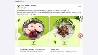 Facebook Carousel Organic Post - Food - Healthy Bakery Food