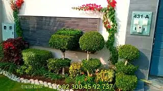 Amazing Garden Ideas Pakistan Beautiful Outside Creative landscape and Stone work in DHA Lahore