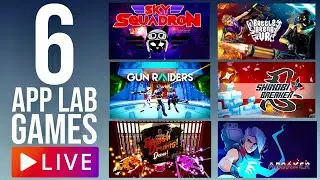 🔴LIVE - 6 APP LAB Game VR Showcase on Oculus Quest 2 (Timestamps in description)