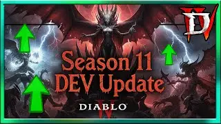 НОВЫЕ ОБНОВЛЕНИЯ Diablo 4. Обновление для разработчиков 11-го сезона: НЕСКОЛЬКО ХОРОШИХ НОВОСТЕЙ....