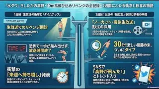 【AIが徹底解説】1/28放送の水曜日のダウンタウン きしたかの 高野の10m飛び込みに生放送チャレンジ #notebooklm #水曜日のダウンタウン #水ダウ #きしたかの
