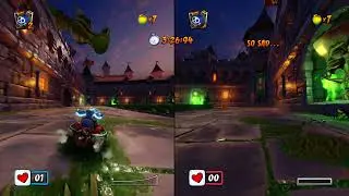 CTR With My Brother: Nitro Court as Cortex and Baby T