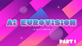 AI-Generated Eurovision: 46 Countries, Native Languages! | Countries as Humans | AI Music | pt.1