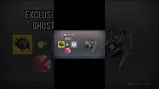 DONT MISS!! Exclusive Ghost for Bright Dust #bungiecreator #destiny2 #eververse #shorts