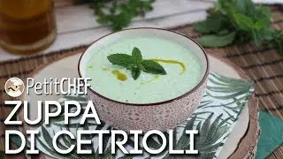 Zuppa fredda di cetrioli e menta - Ricette estive, PetitChef.it
