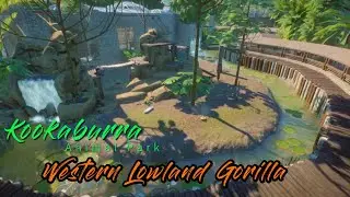 Western Lowland Gorilla habitat - Kookaburra Animal Park - PlanetZoo