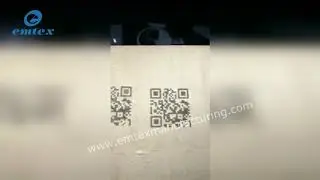 Emtex CO2 LASER Printing Machine for Corrugated Cardboard Box  - Emtex Manufacturing