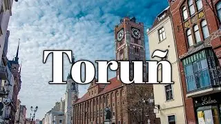 Walking in TORUN   Poland 🇵🇱  4K 60fps UHD