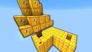 LUCKY BLOCK SKYBLOCK WARRIORS! - Minecraft Mods