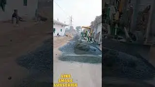 Gsb laying ।। John Deere tractor grader ।। #fieldwork #vlogs #ytshorts #johndeere #realcivilengineer