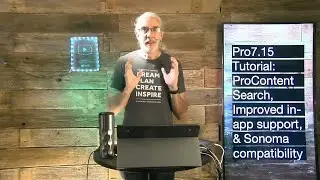 ProPresenter 7.15 Tutorial: ProContent search, Improved in app support, and Sonoma compatibility