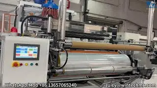 WT-70/100/70 1.5 Meter Fully-auto Casting Film Machine,7 Tons Stretch Film/Cling Film Extrusion Line