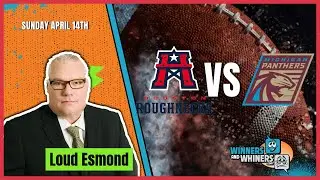 Free UFL Betting Pick: | Roughnecks vs Panthers | Loud Edmond | 4/13/24