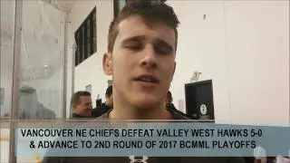 BCMML Playoffs: #8 Jessie Young (NE Chiefs) - Mar. 11, 2017