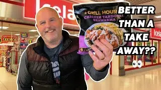 ICELAND'S TANDOORI CHICKEN SHAWARMA | HONEST FOOD REVIEW 
