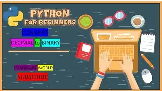 how to convert decimal number to binary number in python