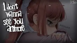 ◤Nightcore◢ ↬ I don't want to see you anymore [lyrics]