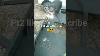 #welding D-Rings on hauler pt2 Like& Subscribe all music made by@CloudyFlowsMusic