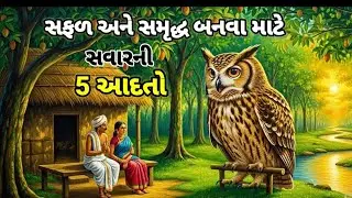 ઘુવડના 5 ગુપ્ત મંત્ર! સવારે આ કરો અને અમીર બનો 💰 | જીવન બદલતી પ્રેરક કથા