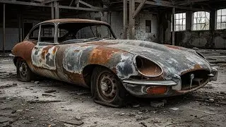 ASMR Car Restoration! Full Restoration1969 Jaguar E-type Series 2 Coupe Burnt to Looking New