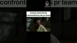 Kanye West being confronted by his pr team #breakingbad #funny #memes #shorts