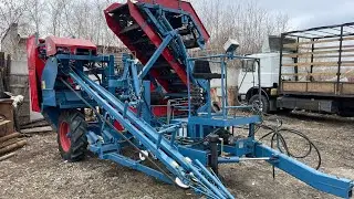 Морковоуборочный комбайн ASA-LIFT A/S T100