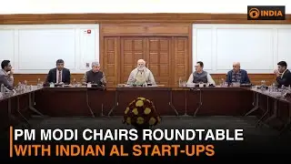 PM Modi chairs Roundtable with Indian Al Start-Ups & more news | DD India Live | 5 PM IST
