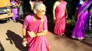 गणपती मिरवणूक आजीचा भन्नाट #dance #Grandmother dance😘माझी आजी😍 #ratnagiri  नेवरे मुरुगवाडी #ganpati