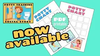 Printable Potty Charts NOW AVAILABLE