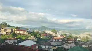 afternoon cloud filled sky