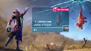 Fortnite | Consume Glitched Foraged Items JUNK STORM Challenges 😊