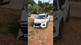 Maruti Fronx Accident 😰 #shorts #marutisuzuki #fronx #accidentnews #youtubeshorts #bikersboytelugulo