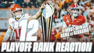 Sooners at 12 in First CFP Poll + Must-Win Bama Game, Recruiting & Injury Intel | OU Insider Live