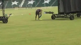 Muhammad Hafeez starts Training with tape ball