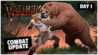 Ready for a Fight! Call to Arms UPDATE Day 1 in Valheim (Public Test)