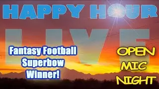 Happy Hour LIVE- 2025-26 Fantasy Football Winner!