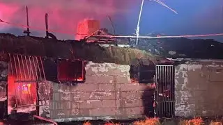 Clark County Fire investigating home fire near Warm Springs, Eastern