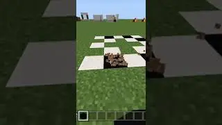 How to make a Checkered Floor in Minecraft #shorts #minecraft #tutorial